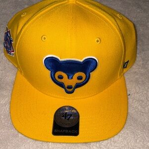 Nationals MLB 47 Brand men’s Yellow Snapback Hat NWT